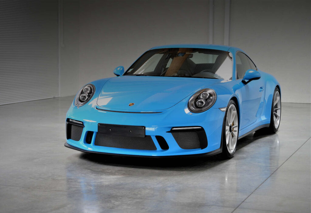 Porsche 991 GT3 Touring Bleu Riviera