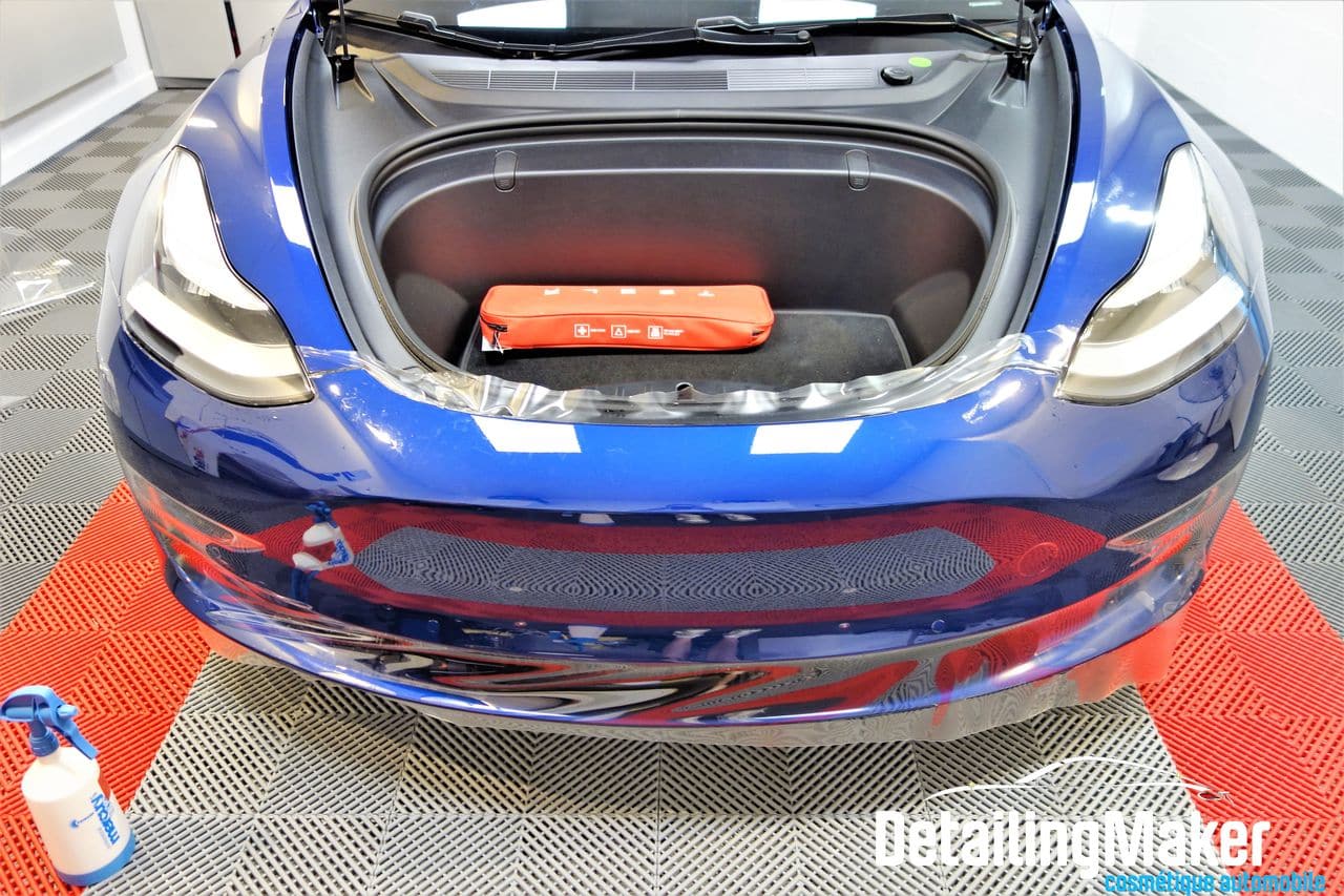 Tesla Model 3 traitement céramique & film de protection carrosserie PPF