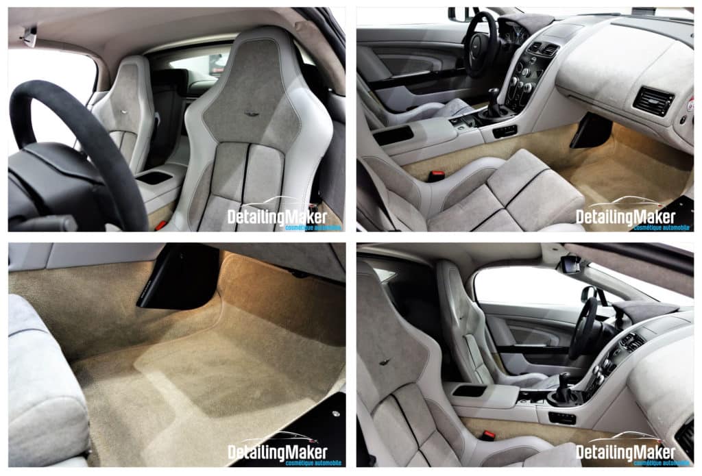 nettoyage interieur aston martin