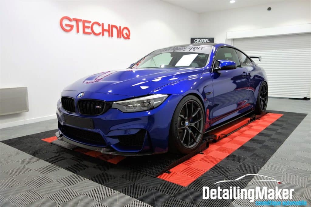 BMW M4 CS suite à un detailing