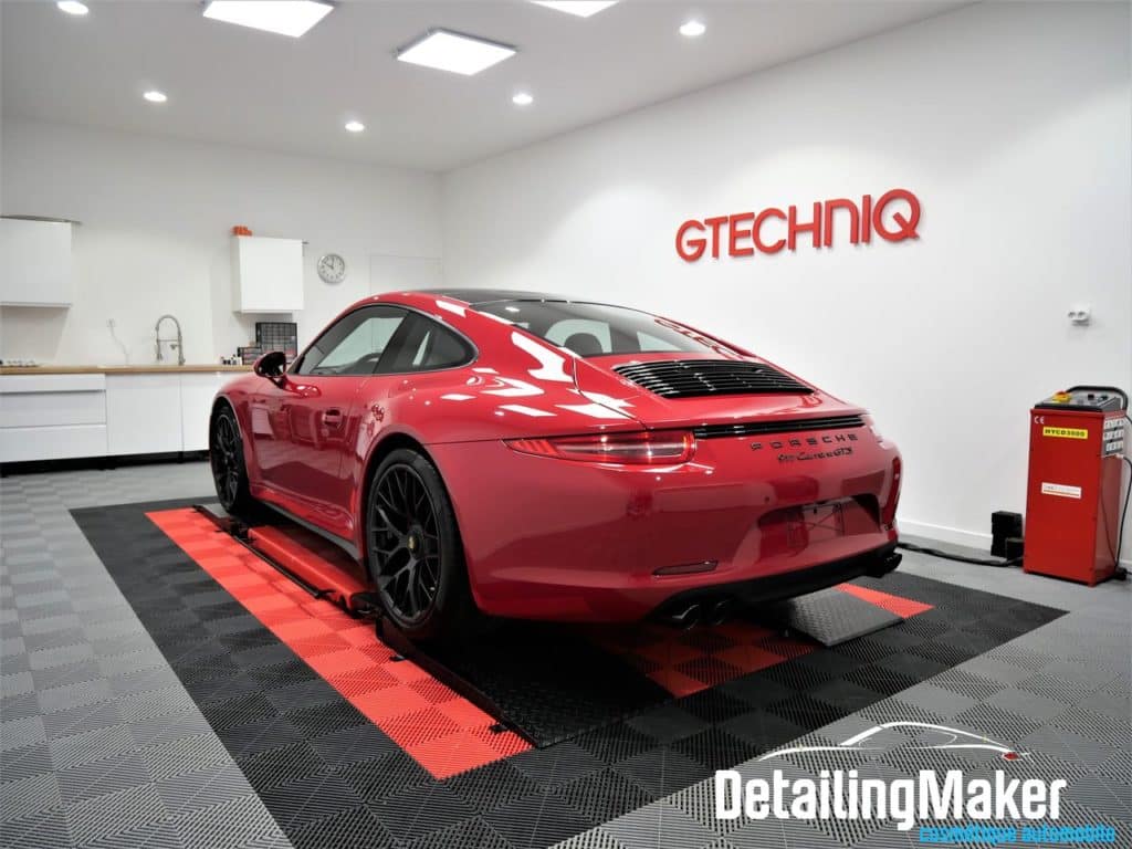Film protection carrosserie Porsche 991 Carrera GTS Rouge carmin