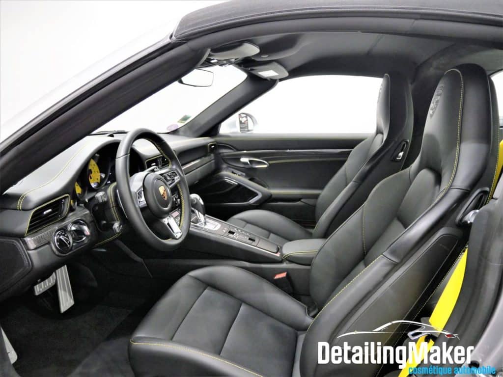 traitement intérieur porsche 991 targa 4 gts