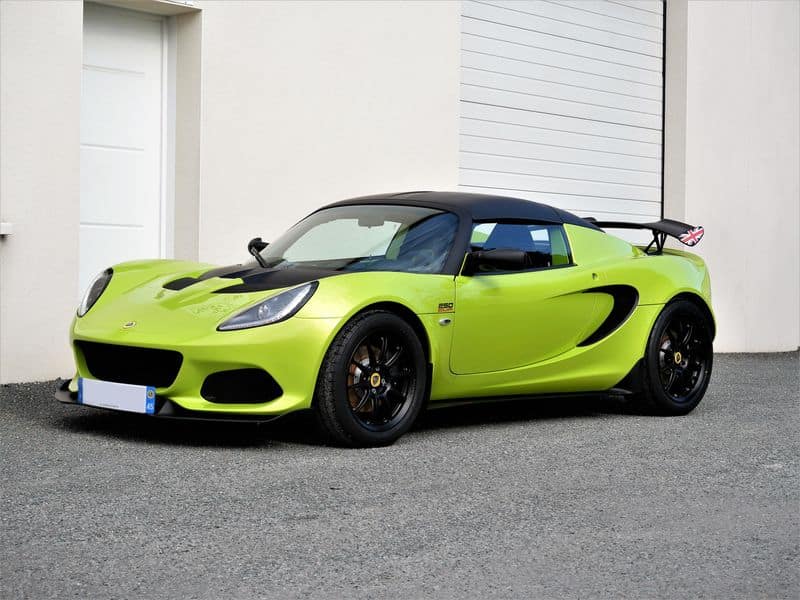 film de protection carrosserie sur Lotus Elise Cup 250