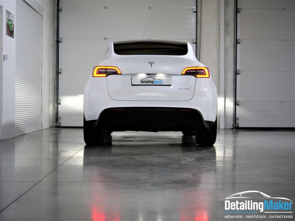 Film protection carrosserie Tesla Model Y Blanche
