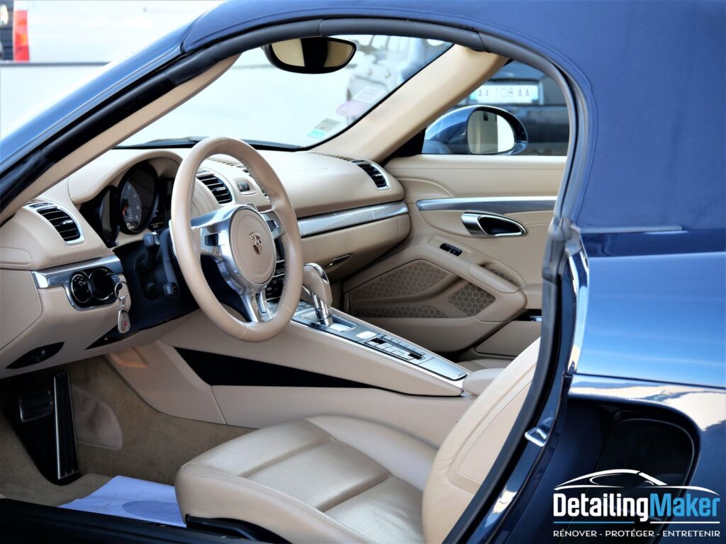 Intérieur Porsche Boxster