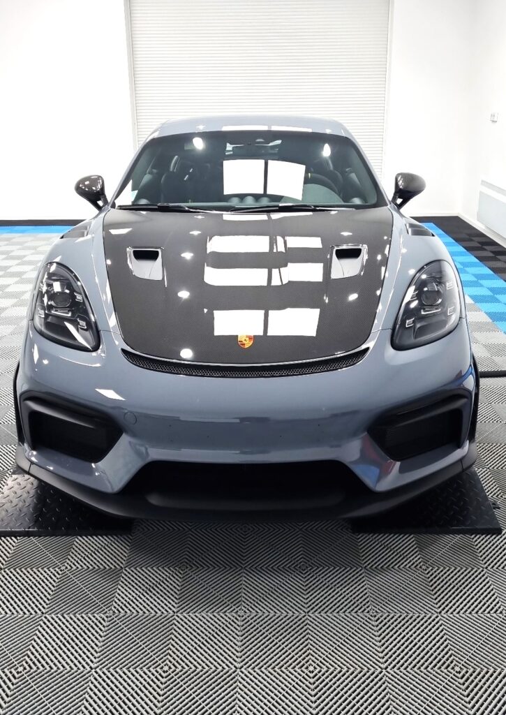 Film protection carrosserie sur Porsche 718 Cayman GT4 RS